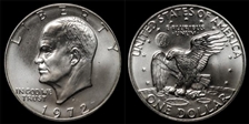 1972-S $1 Silver MS68