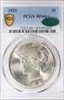 1925 $1 MS66+
