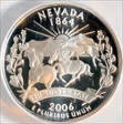 2006-S 25C Nevada Silver PR70DCAM
