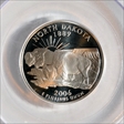 2006-S 25C North Dakota Silver PR70DCAM