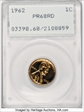 1962 1C PR68RD