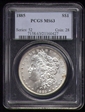 1885 $1 MS63