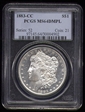 1883-CC $1 MS64DMPL