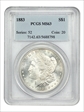 1883 $1 MS63