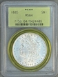 1885 $1 MS64