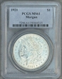 1921 $1 Morgan MS61