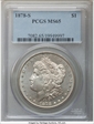 1878-S $1 MS65