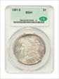 1881-S Morgan $1 MS64