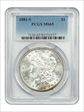 1881-S $1 MS65