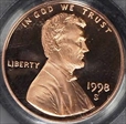 1998-S 1C PR70DCAM