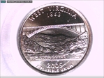 2005-D 25C West Virginia MS66