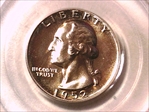 1952 25C PR67