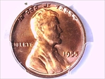 1955 1C MS66RD