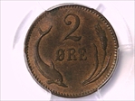 1897 2 Ore MS62BN