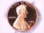1988-S 1C PR69DCAM