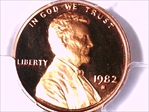 1982-S 1C PR69DCAM