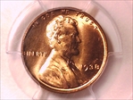 1938 1C MS66RD