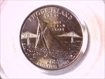 2001-D 25C Rhode Island MS66