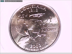 2002-D 25C Louisiana MS66