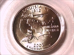 2002-P 25C Louisiana MS67