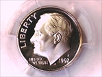 1992-S 10C PR69DCAM
