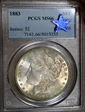 1883 $1 MS66