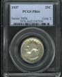 1937 25C PR66