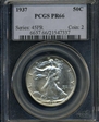 1937 50C PR66