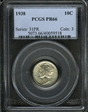 1938 10C PR66