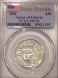 2006 $50 Statue of Liberty First Strike MS70