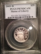 2005-W $25 Statue of Liberty PR70DCAM