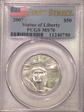 2007 $50 Statue of Liberty First Strike MS70