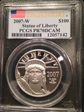 2007-W $100 Statue of Liberty First Strike PR70DCAM