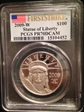 2009-W $100 Statue of Liberty First Strike PR70DCAM