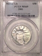 2001 $50 Statue of Liberty MS69