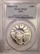 2001 $100 Statue of Liberty MS69