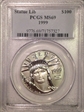 1999 $100 Statue of Liberty MS69