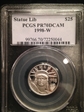 1998-W $25 Statue of Liberty PR70DCAM