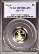 2002-W $5 Gold Eagle PR70DCAM