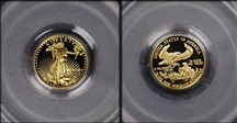 1991-P $5 Gold Eagle PR70DCAM