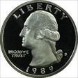 1989-S 25C PR69DCAM