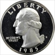 1985-S 25C PR69DCAM