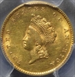 1854 G$1 Type 2 MS61