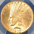 1910-D $10 MS63