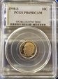 1998-S 10C PR69DCAM