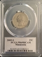 2005-S 25C Minnesota PR69DCAM