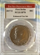 2017-S 50C Enhanced Unc Set First Strike SP70
