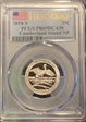 2018-S 25C Cumberland Island NP First Strike PR69DCAM