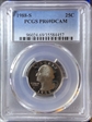 1988-S 25C PR69DCAM