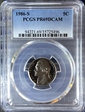 1986-S 5C PR69DCAM